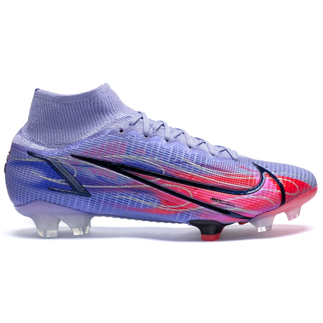 Chuteira do Kylian Mbappé de Campo Nike Mercurial Superfly 8 Elite KM FG - Adulto - Foto 1