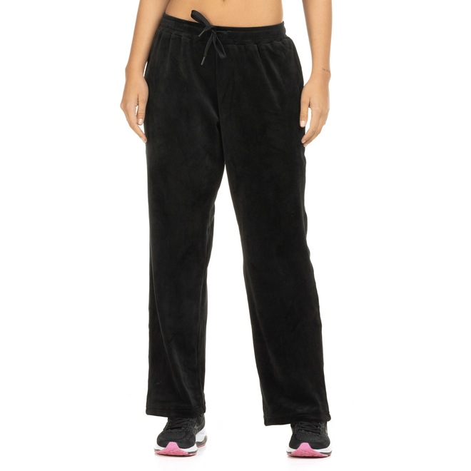 Calça Feminina de Plush Oxer Perna Reta - Foto 1