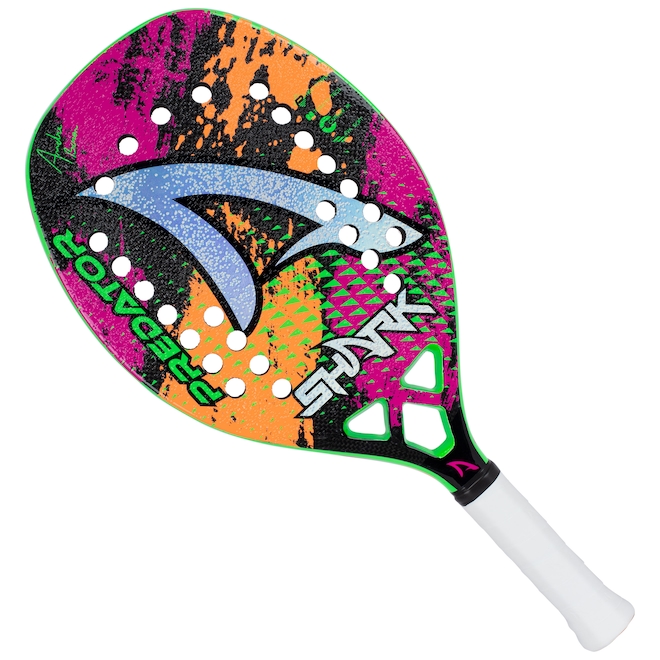 Raquete de Beach Tennis Shark Predator - Foto 1
