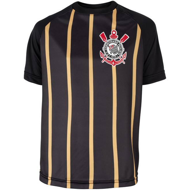 Camiseta do Corinthians Júnior SPR Golden - Foto 1