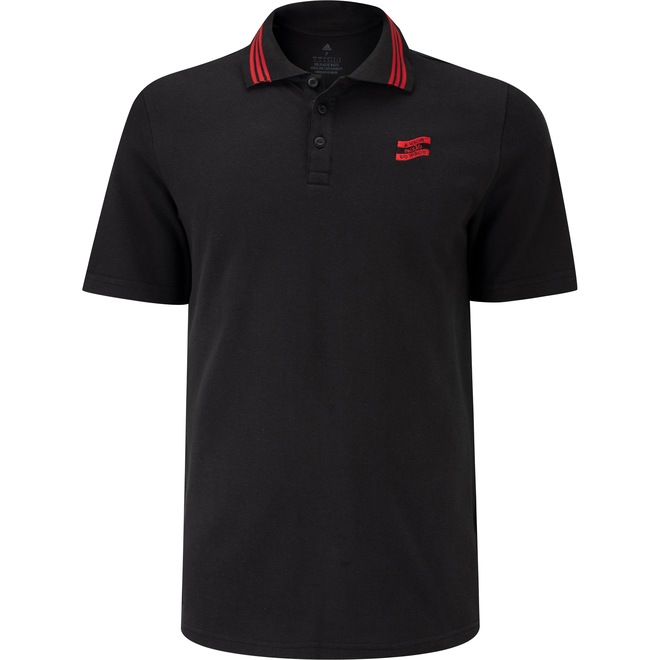 Camisa Polo adidas Flamengo DNA - Masculina - Foto 1