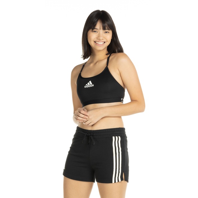 Top Fitness adidas Training Good Suporte Leve - Adulto - Foto 2
