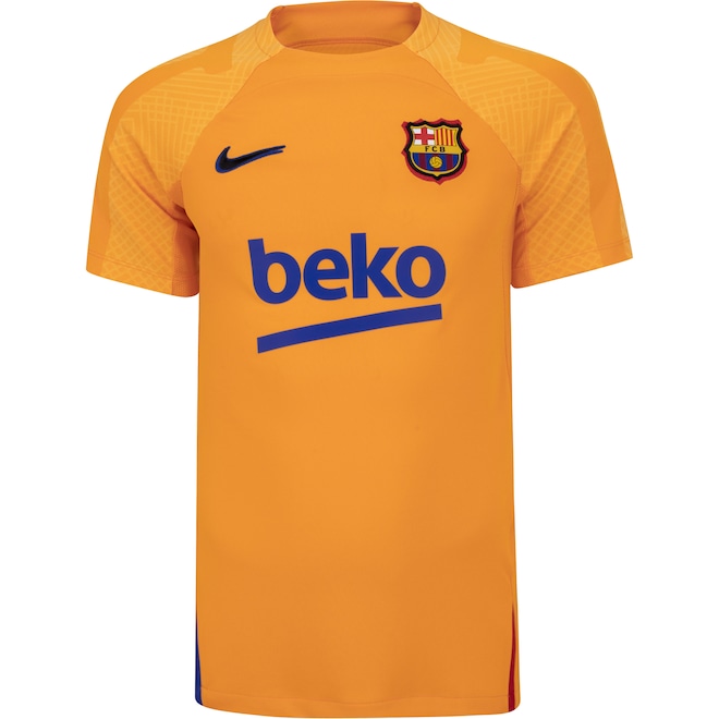 Camiseta Barcelona Nike Manga Curta Dri-Fit Strk SS - Masculina - Foto 1