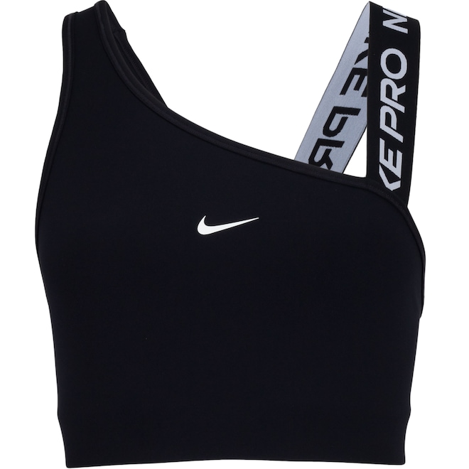 Top Fitness Nike Dri-Fit Swoosh Asymmetric BRA - Adulto - Foto 1