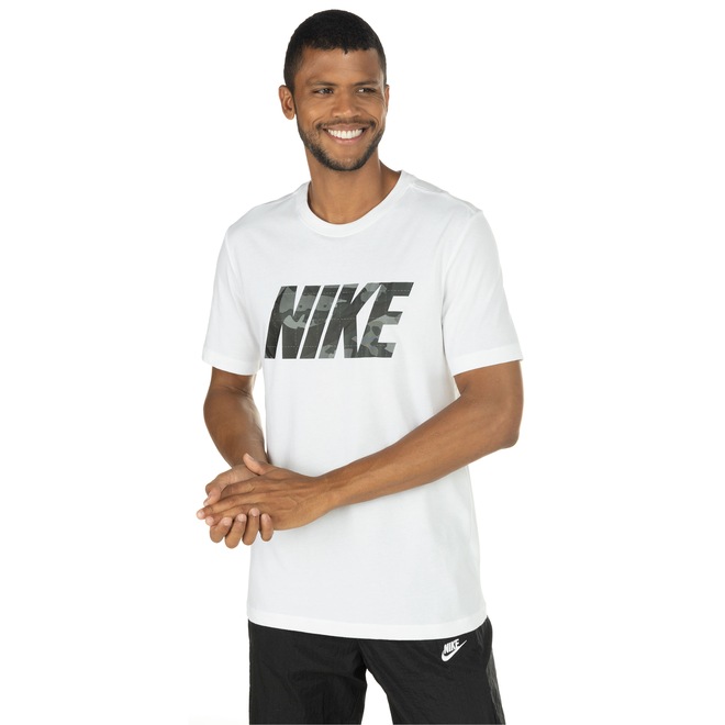 Camiseta Nike Manga Curta Dri-Fit Tee Camo - Masculina - Foto 2