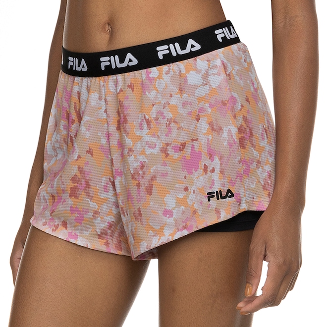 Shorts Feminino Fila Flow Elastic - Foto 2