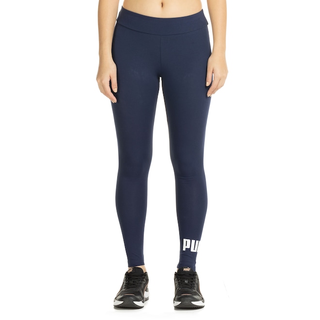 Calça Legging Feminina Puma Essentials Logo S - Foto 2