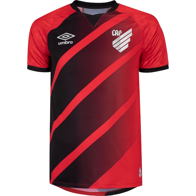 Camisa do Athletico-PR I 20 Umbro Oficial Clássica - Masculina - Foto 1