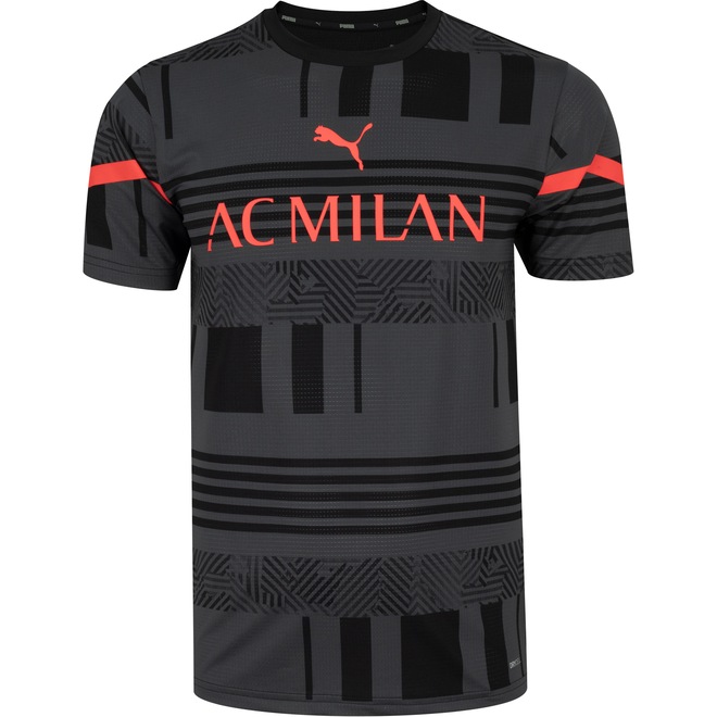 Camiseta Puma AC Milan Prematch Jersey - Masculina - Foto 1