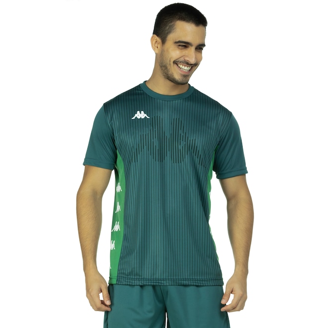 Camiseta Kappa Manga Curta Dornan - Masculina - Foto 2