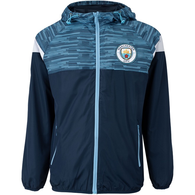 Jaqueta Manchester City com Capuz Corta Vento - Masculina - Foto 1
