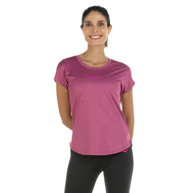 Camiseta Mizuno Spark Big Logo Fem - Foto 2