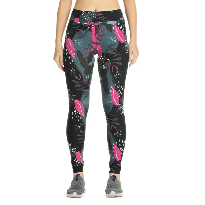 Calça Legging Feminina Oxer Estampa Nina com Baixa Compressão Cós Médio - Foto 2