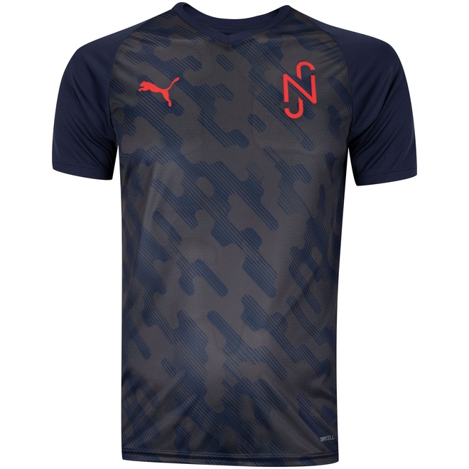 Camiseta Puma Manga Curta Neymar Jr Teamliga Jersey Core A - Masculina - Foto 1