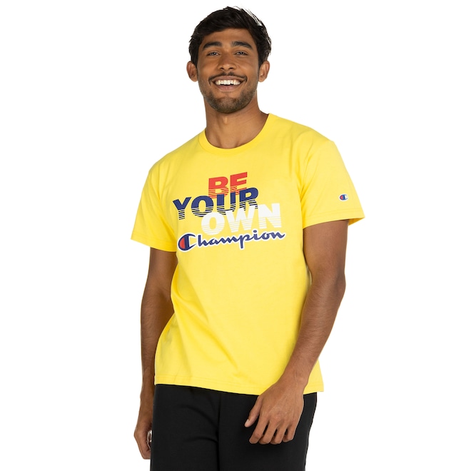 Camiseta Champion Manga Curta Life Bee Your Own - Masculina - Foto 2