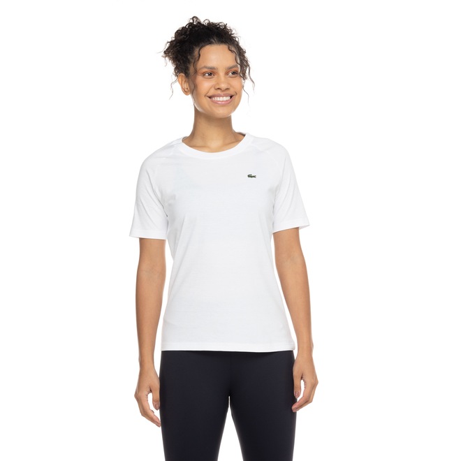 Camiseta Lacoste Manga Curta Live - Feminina - Foto 2