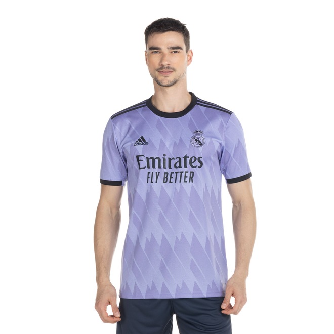 Camisa Real Madrid II 22/23 adidas - Masculina - Foto 2