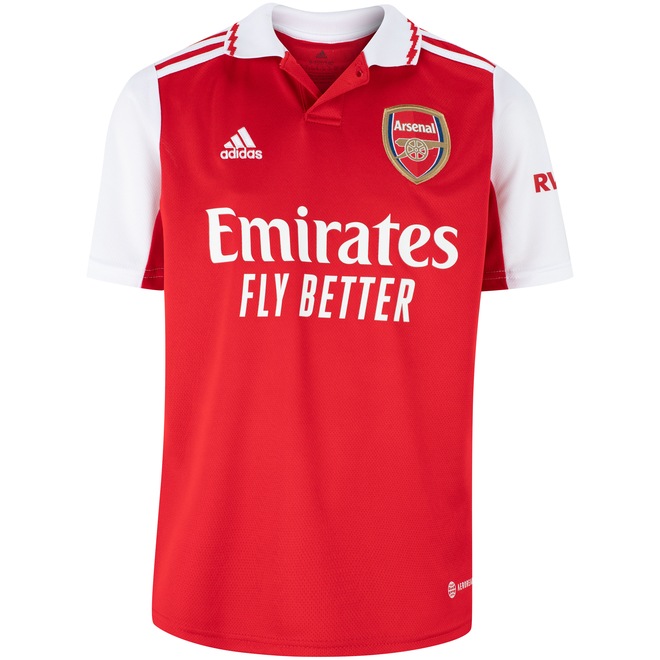 Camisa Arsenal I 22/23 adidas - Infantil - Foto 1