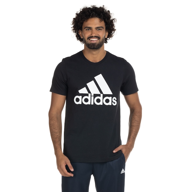 Camiseta adidas Logo - Masculina - Foto 2