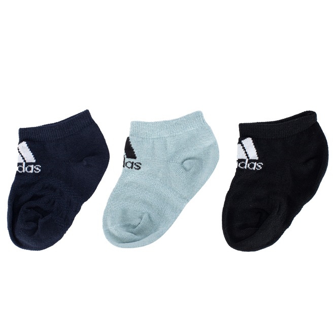 Kit de Meias adidas - 3 Pares - Infantil - Foto 1
