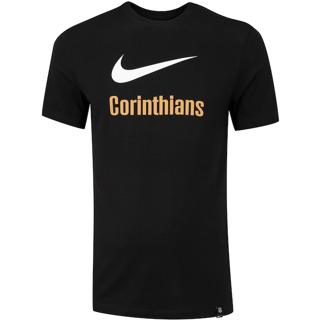 Camiseta do Corinthians 22 Swoosh Nike - Masculina - Foto 1
