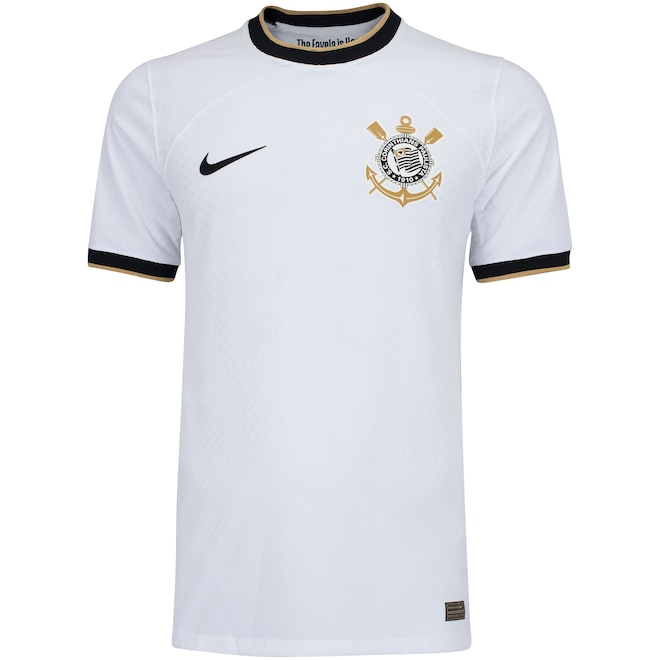 Camisa do Corinthians I 22 Jogador Nike - Masculina - Foto 1
