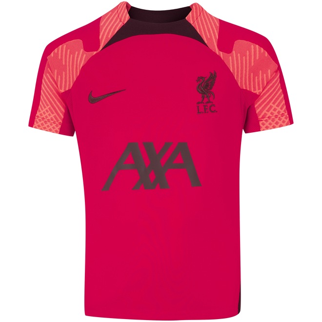 Camisa de Treino Liverpool 22 Nike - Infantil - Foto 1