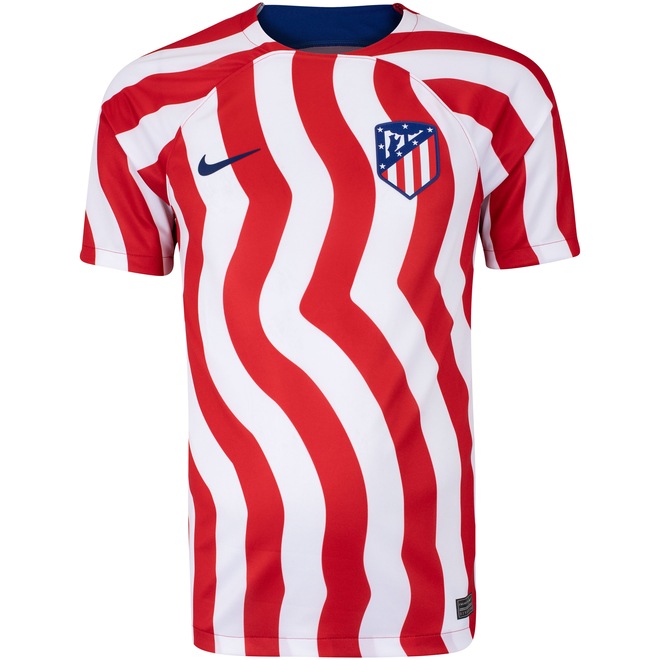 Camisa Atlético de Madrid I 22 Torcedor Nike - Masculina - Foto 1