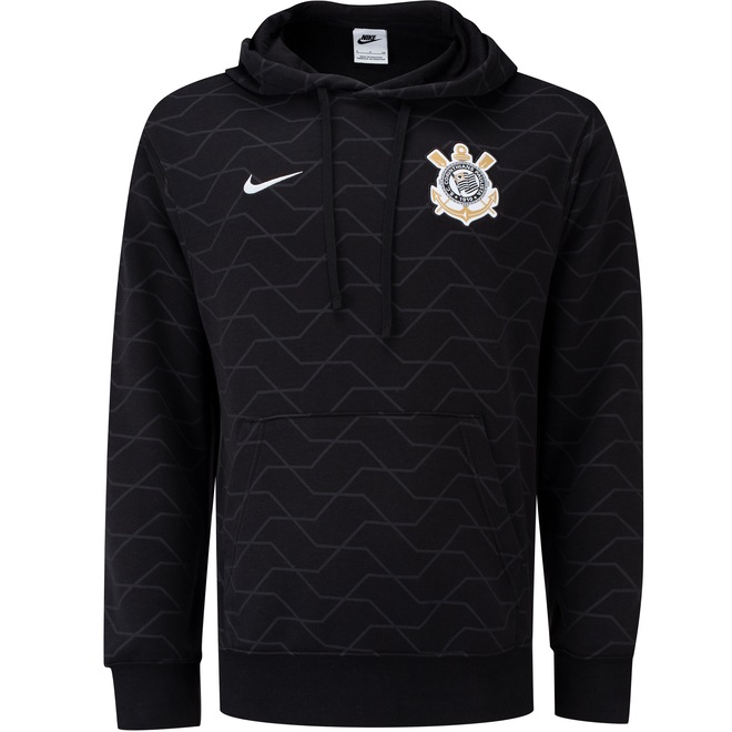 Blusão do Corinthians 22 Gfa Flc Ft Gx Nike - Masculino - Foto 1