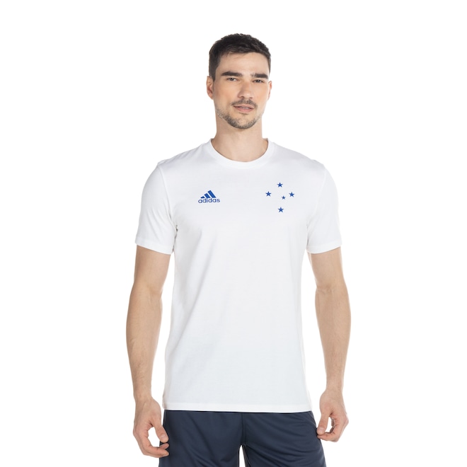 Camiseta do Cruzeiro Concentração 22 adidas - Masculina - Foto 2