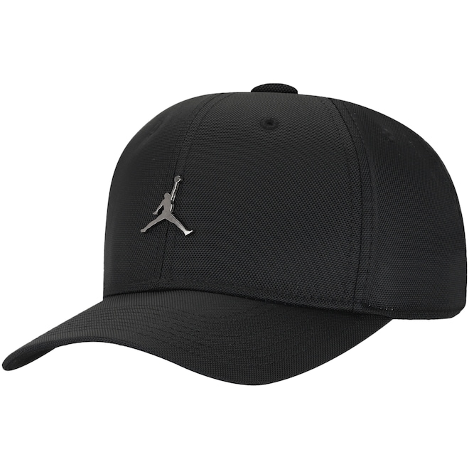 Boné Nike Jordan Jumpman Classic 99 Metal Aba Curva Strapback - Adulto - Foto 1