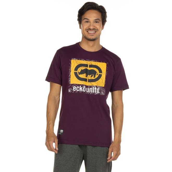 Camiseta Ecko Manga Curta Estampada U363A - Masculina - Foto 2
