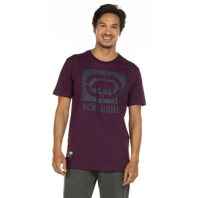 Camiseta Ecko Manga Curta Estampada U379A - Masculina - Foto 2