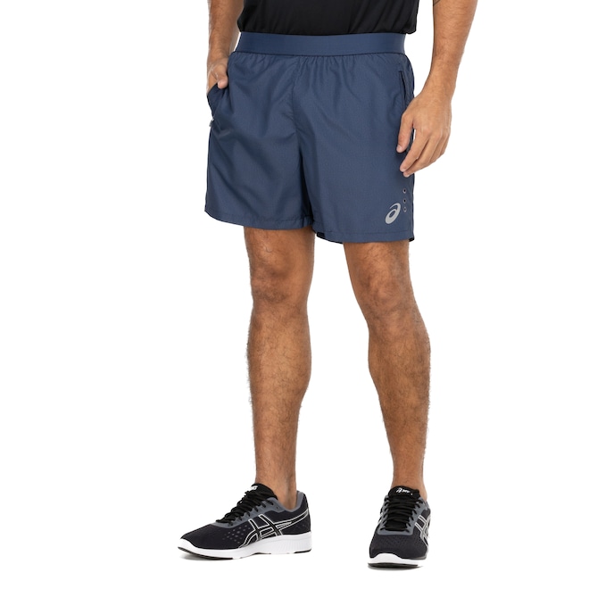Short Masculino ASICS 5 Respirável Mescla - Foto 2