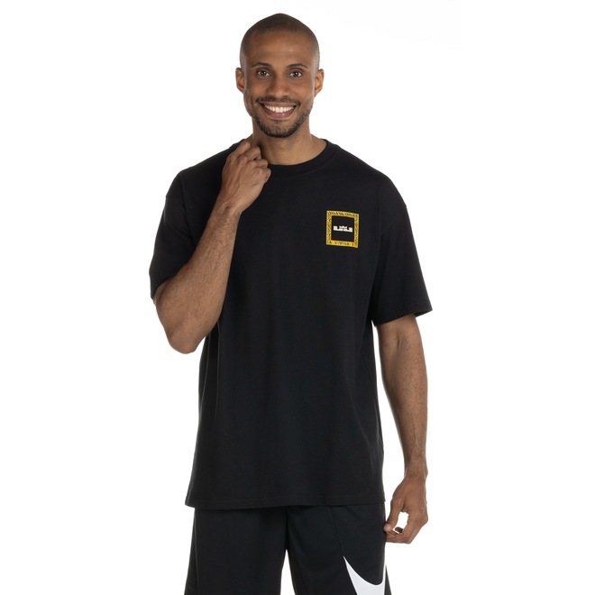 Camiseta Nike LeBron James Manga Curta Tee Logo - Masculina - Foto 2