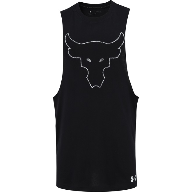 Camiseta Regata Masculina Under Armour Project Rock Brahma - Foto 1