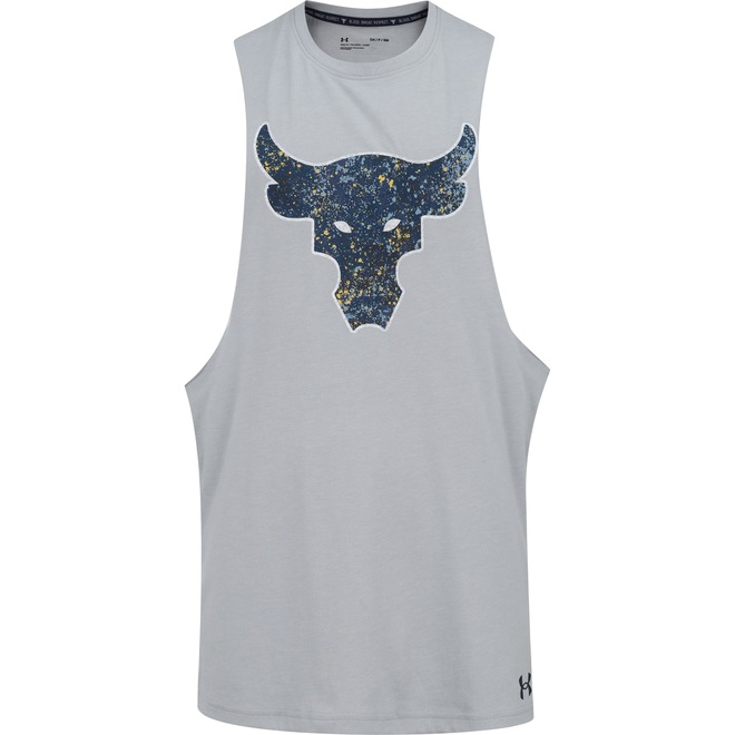 Camiseta Regata Masculina Under Armour Project Rock Brahma - Foto 1