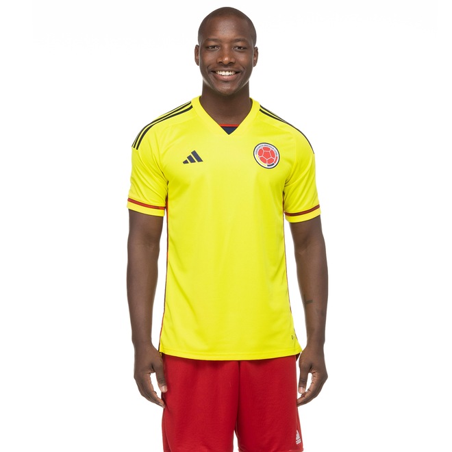 Camisa Colômbia I 2022/23 adidas - Masculina - Foto 2