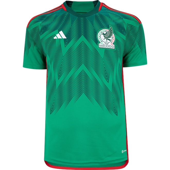 Camisa Seleção do México I 22 23 adidas- Masculina - Foto 1