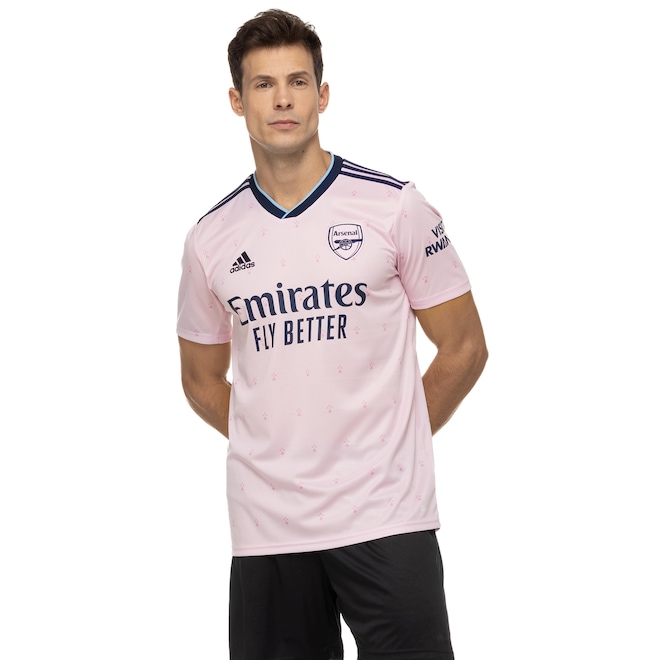 Camisa 3 do Arsenal 22 adidas - Masculina - Foto 2