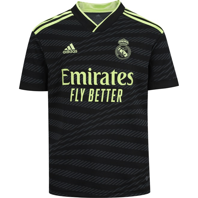Camisa Real Madrid III 22/23 adidas - Infantil - Foto 1