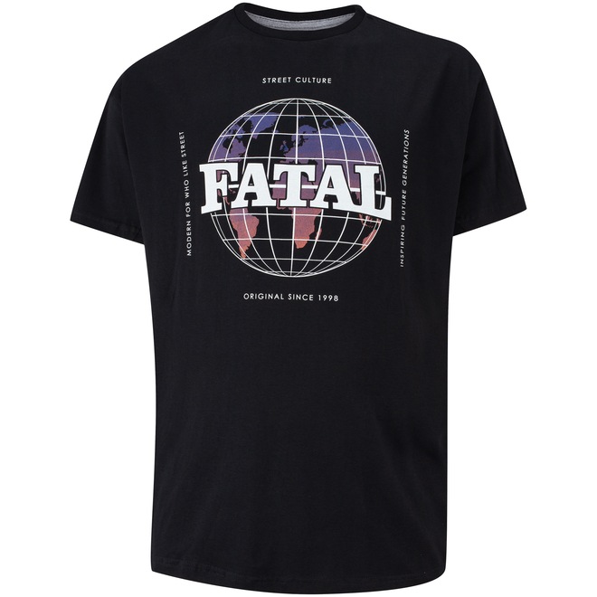 Camiseta Plus Size Fatal Estampada 25987 - Masculina - Foto 1