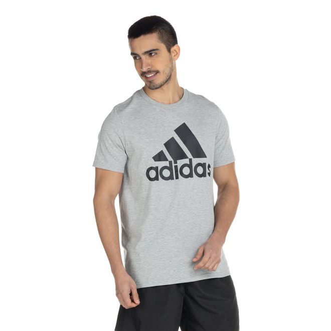 Camiseta adidas Manga Curta Logo - Masculina - Foto 2