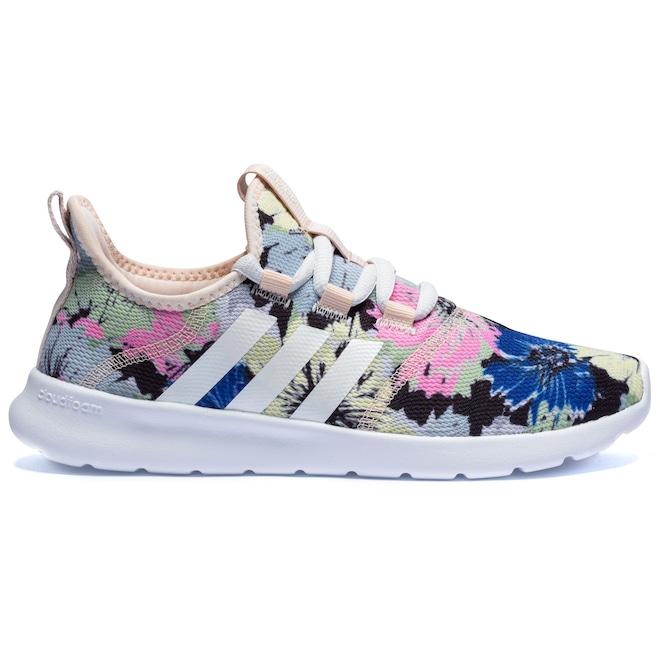 Tênis adidas Cloudfoam Pure Floral 2.0 - Feminino - Foto 1