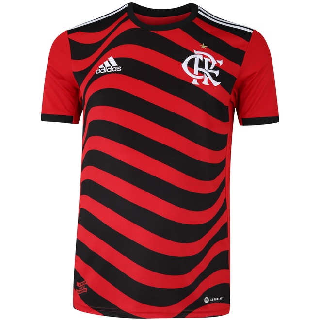 Camisa do Flamengo III 22 adidas - Masculina - Foto 1