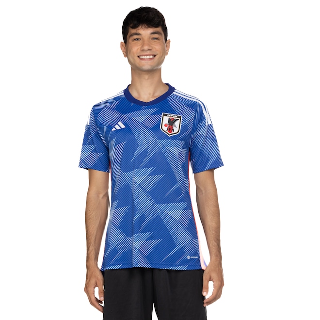 Camisa Japão I 22/23 adidas - Masculina - Foto 2