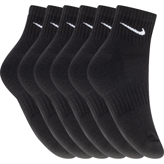 Meia Nike Everyday Cush Ankle 6Pr - Foto 1