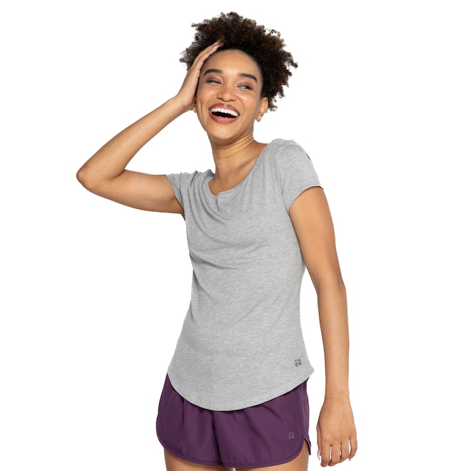 Camiseta Cava Tradicional Oxer Manga Curta Cord IV - Feminina - Foto 2