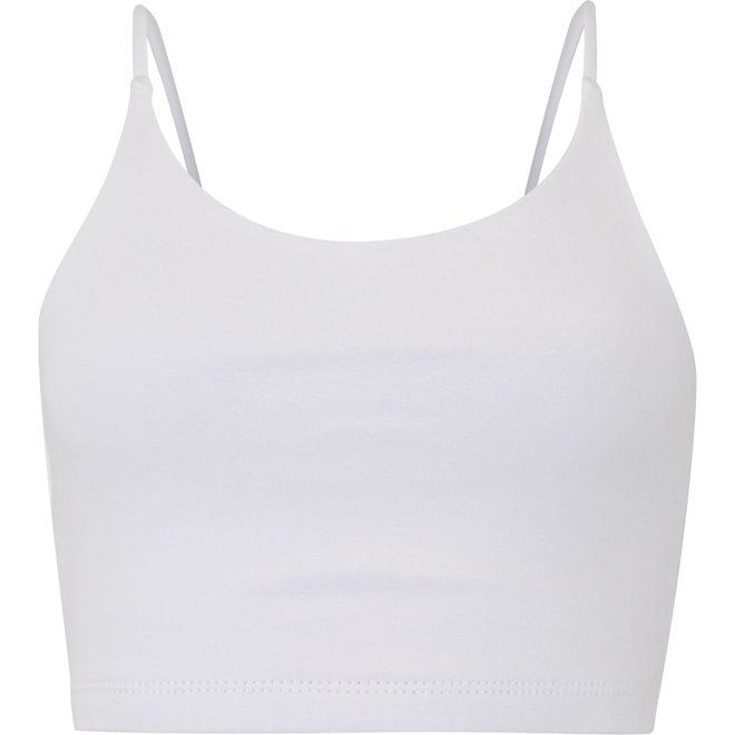 Top Fitness sem Bojo Oxer Baixa Sustentação Alças Cotton - Adulto - Foto 1