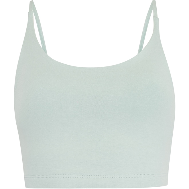 Top Fitness sem Bojo Oxer Baixa Sustentação Alças Cotton - Adulto - Foto 1